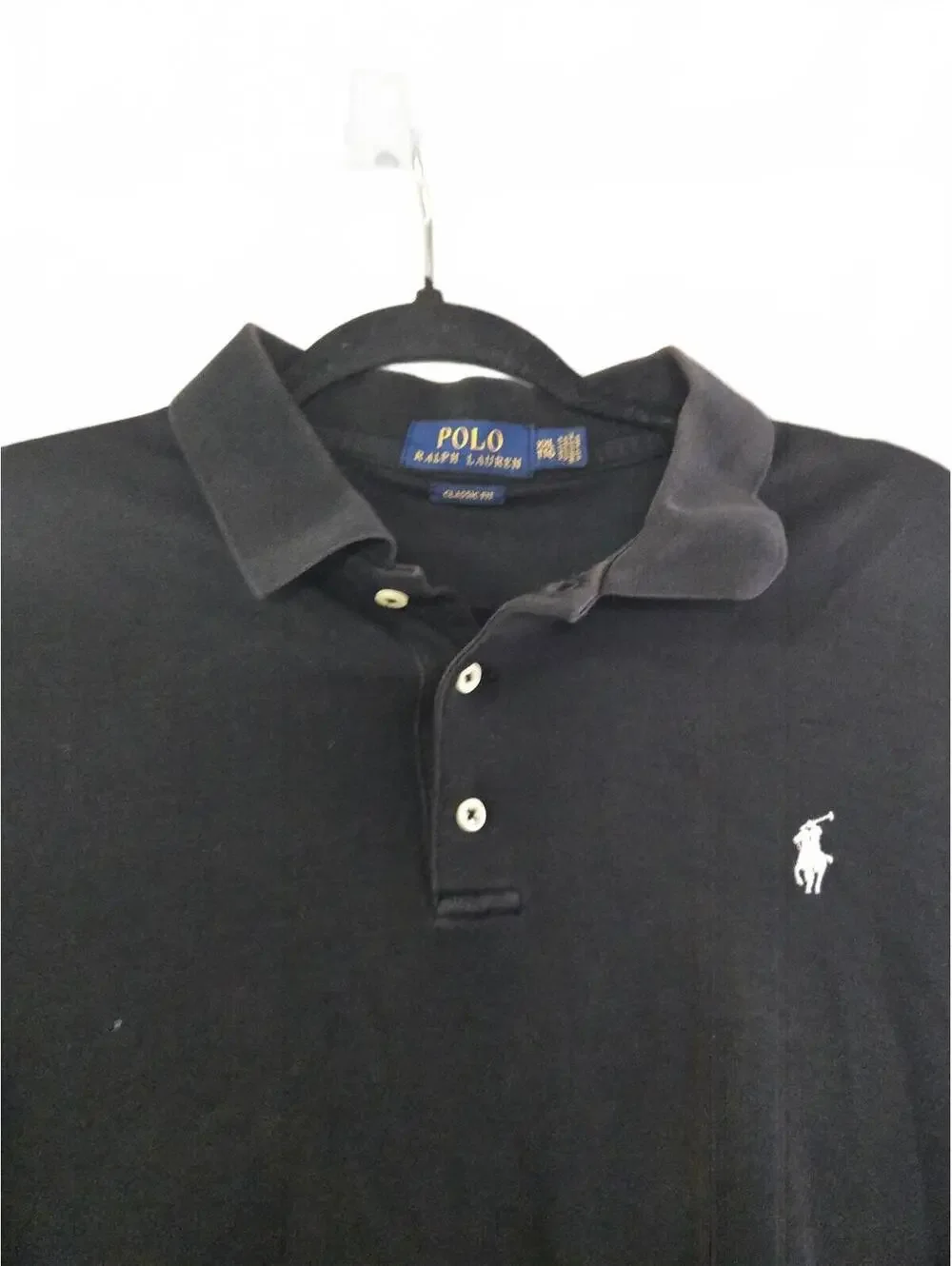 Polo Ralph Lauren Classic Fit Black Polo Shirt XXL